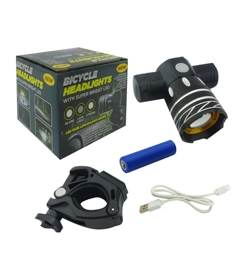Luz Bicicleta Delantera Zoom Recargable Profesional
