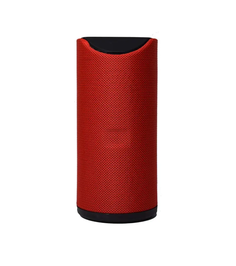 Parlante Altavoz Bluetooth Rojo Con Usb