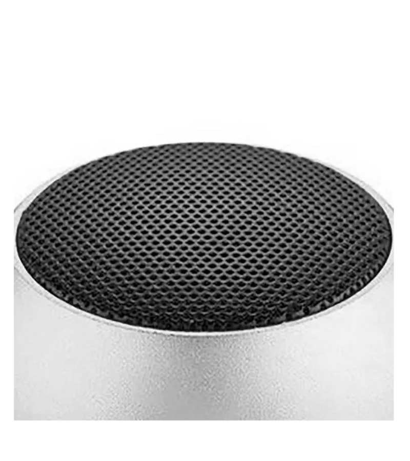 Parlante Inalámbrico Bluetooth Portátil Deluxe Plateado