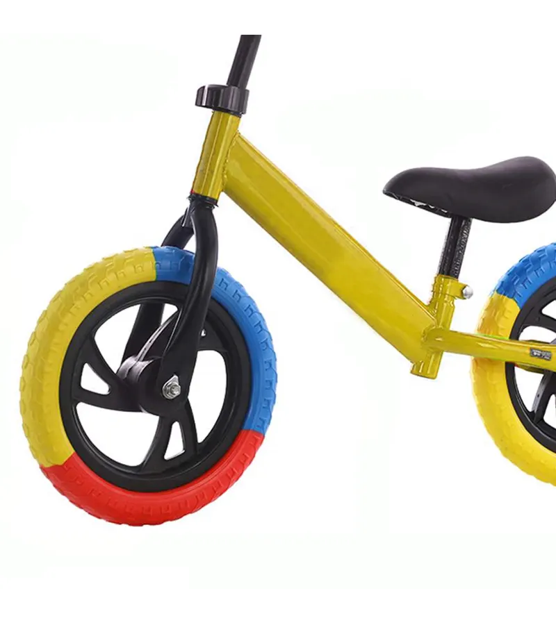 Bicicleta Equilibrio Sin Pedales Infantil Aprendizaje Amarilla
