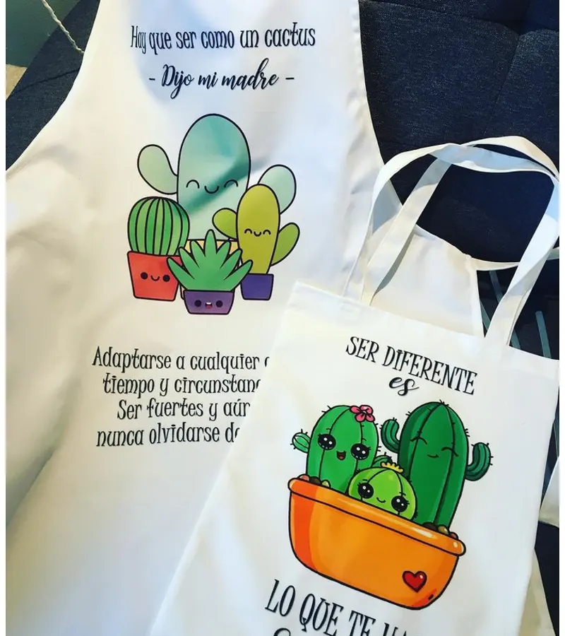 Pack Totebag + Pechera De Cocina