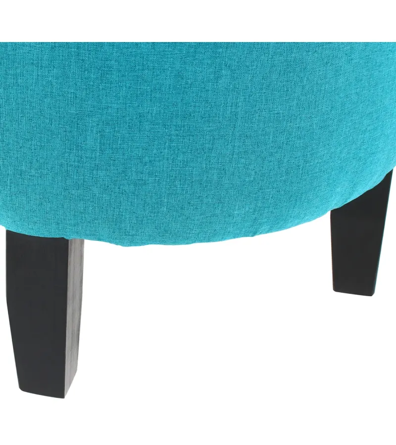Pouf Jack Aqua 48x48x40 Cm De Máxima Design