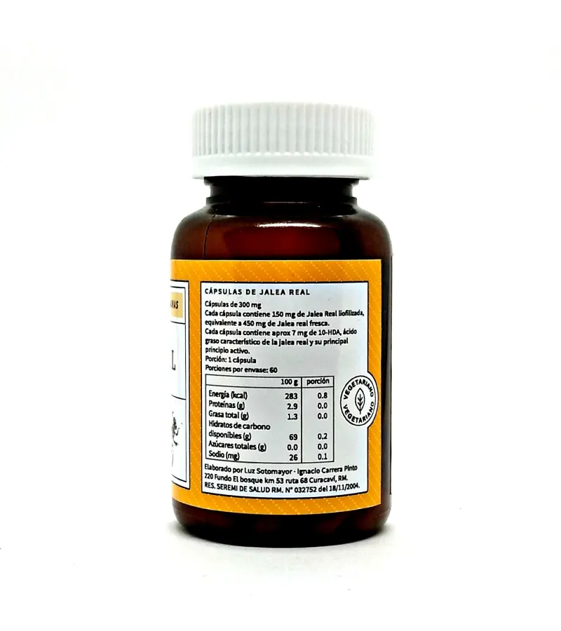 Jalea Real 60 Caps 300 Mg - Del Alba
