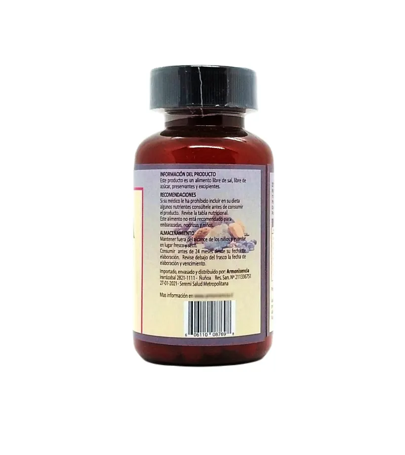 Zeolita Clinoptilolita Micronizada 90 Caps - Armonisencia