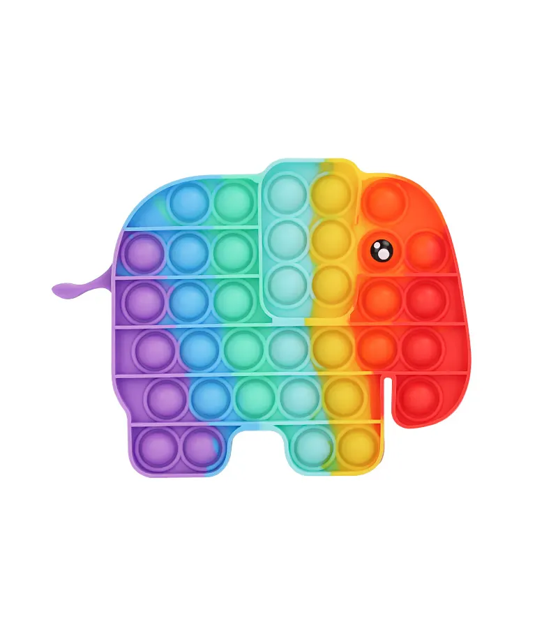 Pack De10 Popit Silicona 15x15 Cm
