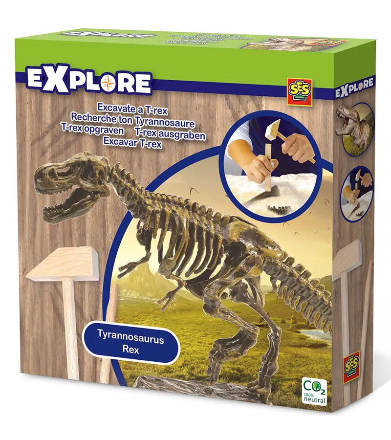 Juego Excavar T-rex
