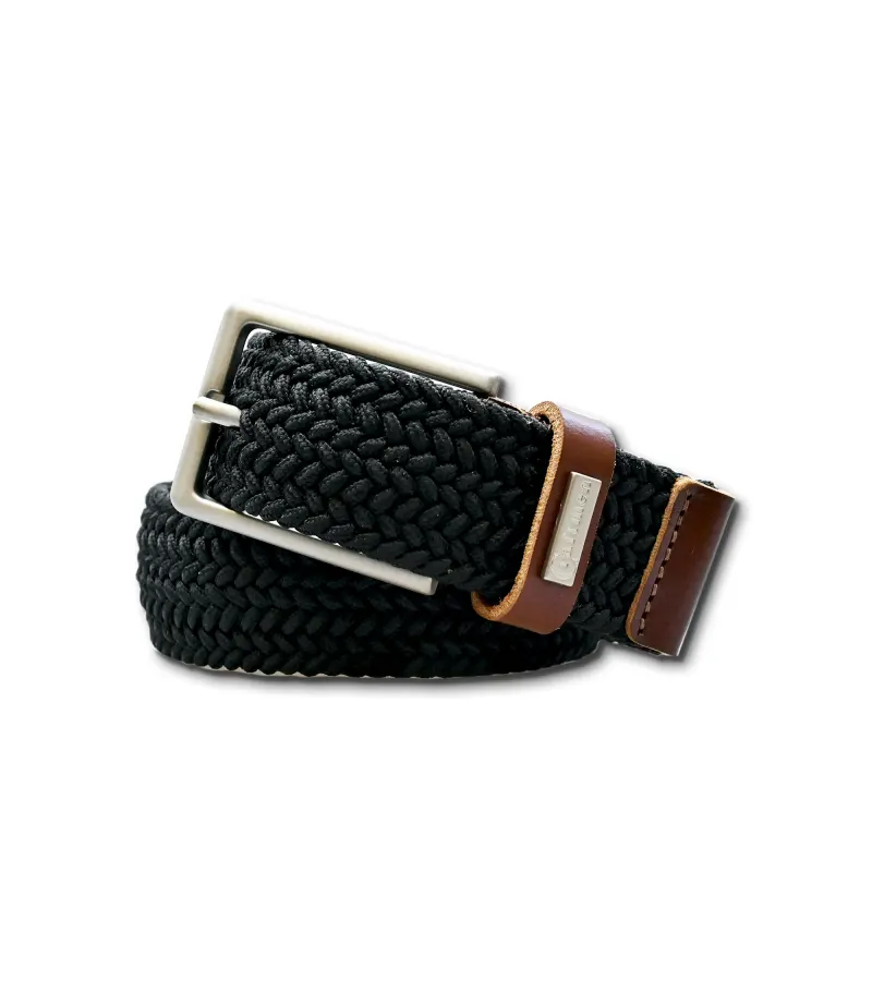 Cinturón Reata Trenzado Negro Sm Craftmen Juvenil