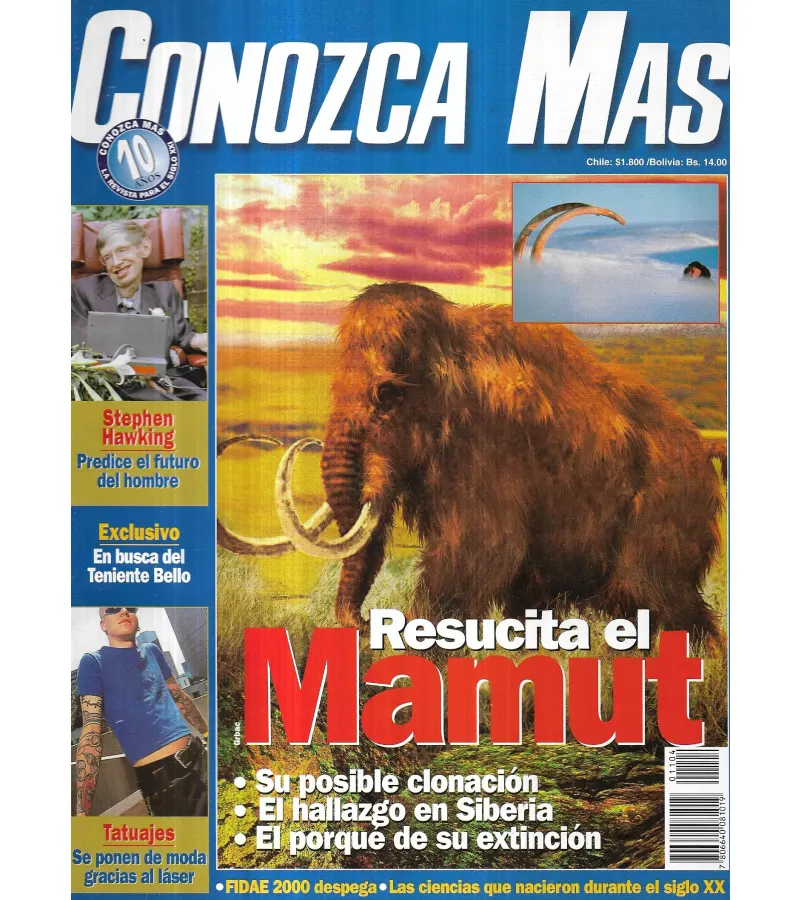 Revista Conozca Más 1104 / Abril 2000 / Resucita Mamut