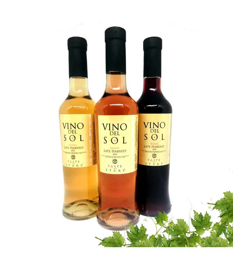 Colección única Late Harvest - 5 Botellas