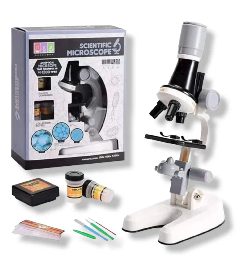 Microscopico Educacional Con Kit De Accesorios Niños Am58