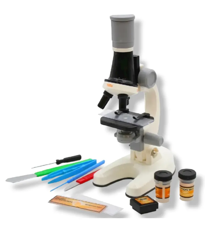 Microscopico Educacional Con Kit De Accesorios Niños Am58
