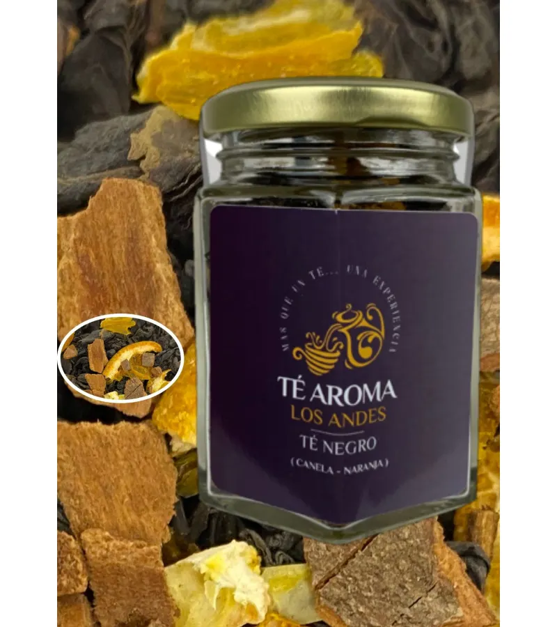 Té Negro Ceylán (canela – Naranja) / 40grs.