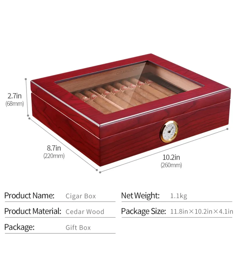 Humidor Para Puros/cigarros