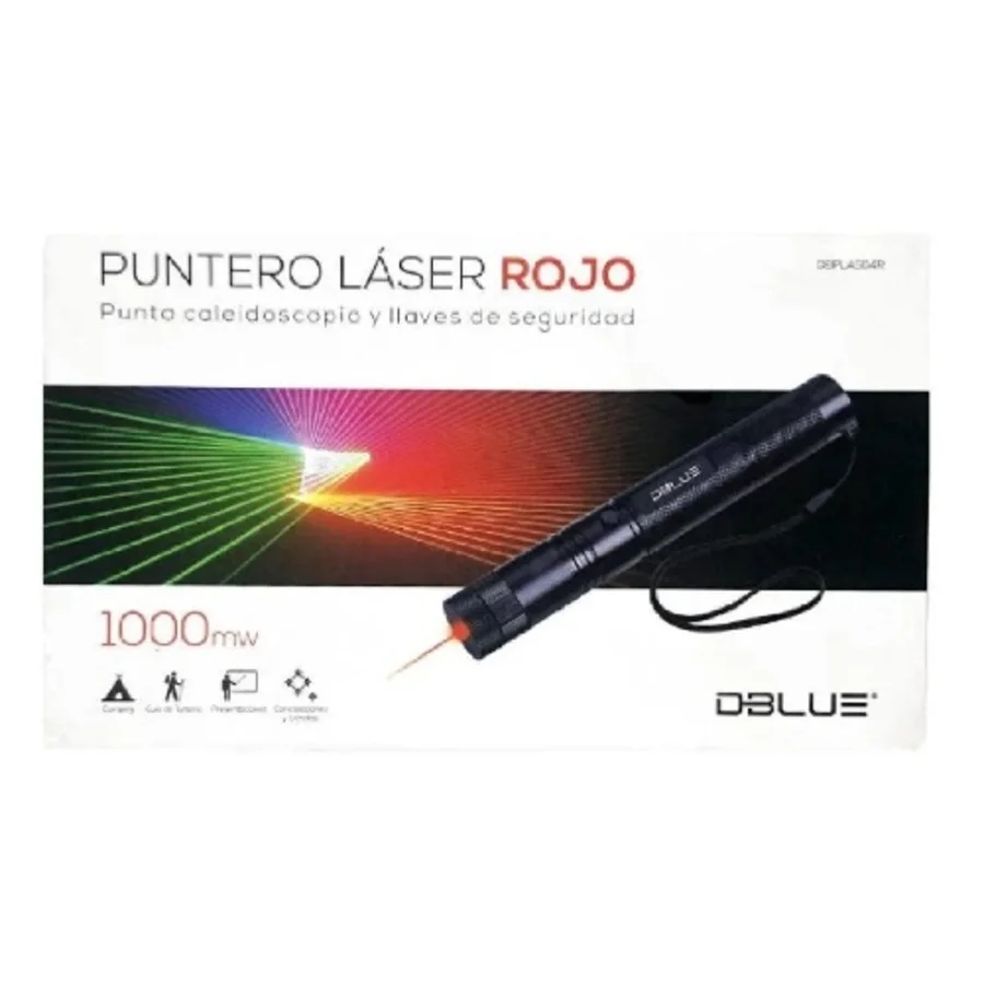 Puntero Laser de alto poder verde 1000mW