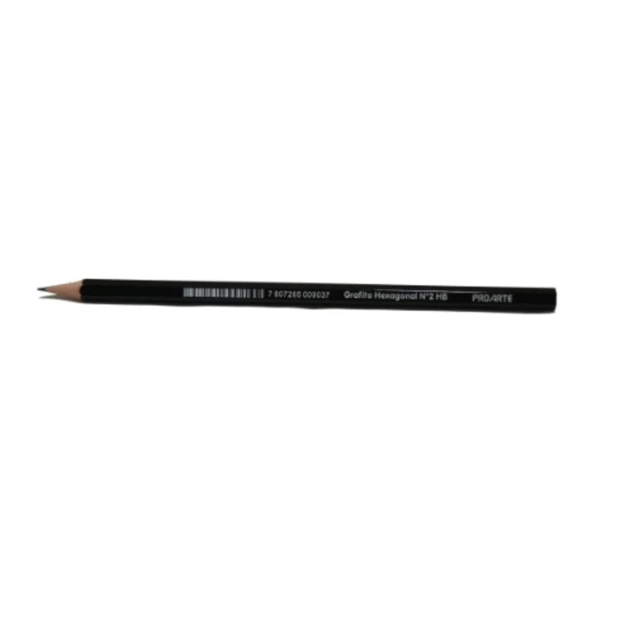 Lápiz Negro Grafito Triangular C/Borrador 2HB Faber Castell –