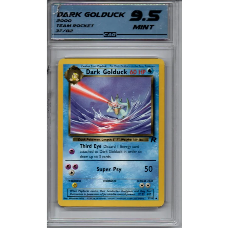 gold duck pokemon card Golduck - 29/149 - Sun & Moon