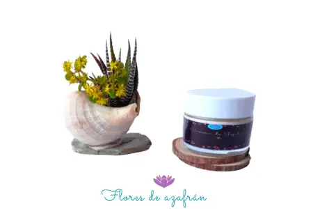 Crema facial de Almendras con ácido hialuronico