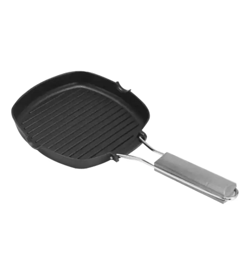 Sartén Parrilla Cocina Grill Cuadrado Antiadherente 24 Cm