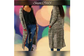 Cardigan gris