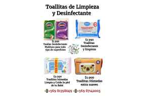 Toallitas húmedas