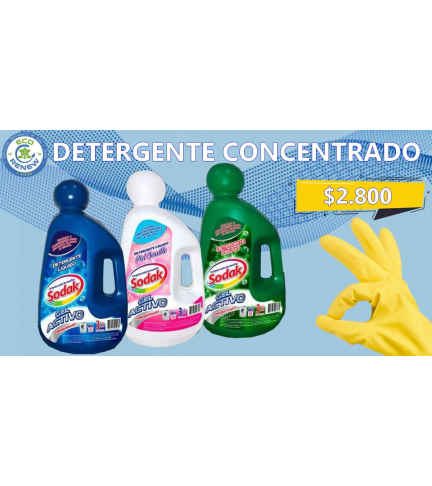 Sodak Concentrado Gel Activo 3 LItros
