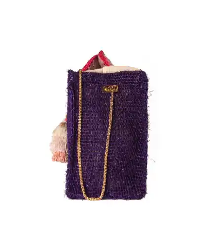 Capazo cuadrado con borla Colección Frida