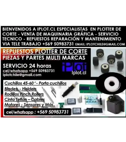 Plotter de corte cuchillo de corte iplot.cl