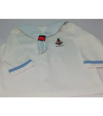 Conjunto marinero celeste