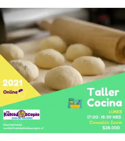 Taller Cocina Online para niños