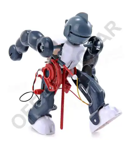 Robot Bailarín a pilas Armable para niños, modelo Tumbling Robot Cute SunLight 2123