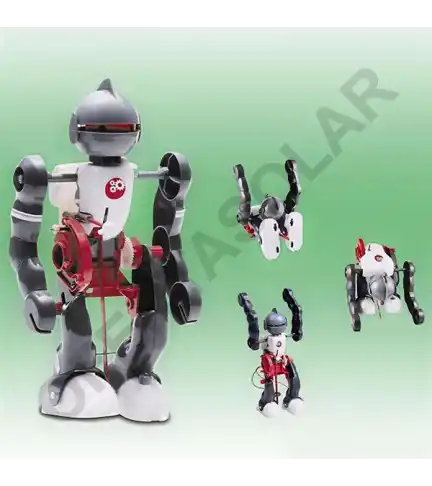 Robot Bailarín a pilas Armable para niños, modelo Tumbling Robot Cute SunLight 2123
