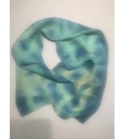 PAÑUELO CHAL MUJER 80% LINO 20% SEDA NATURAL (a449)