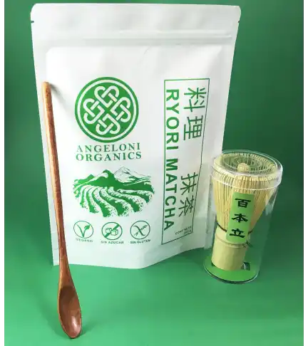 Pack Matcha Ryori 200gr + Chasen + Cuchara Matcha
