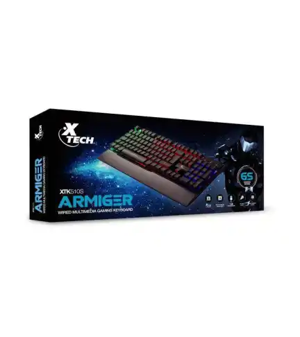 Xtech TECLADO GAMER ARMIGER
