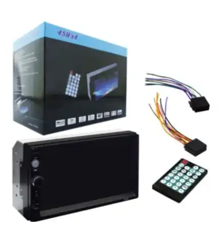 Radio touch 7 pulgadas full hd bt, aux, usb