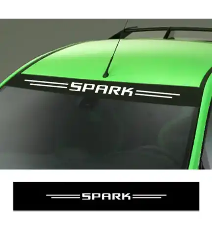 Pegatina parabrisas logo spark 130 x 18cm