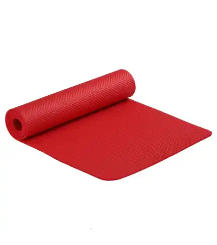Mat Yoga Pilates Colchoneta De Ejercicio 6 mm Rojo