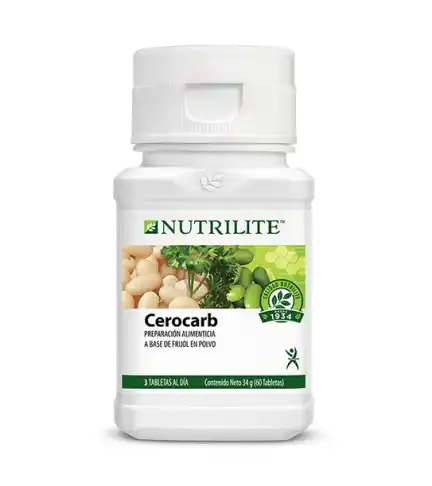 Cerocarb reduce hasta 500 calorias 60 tabletas
