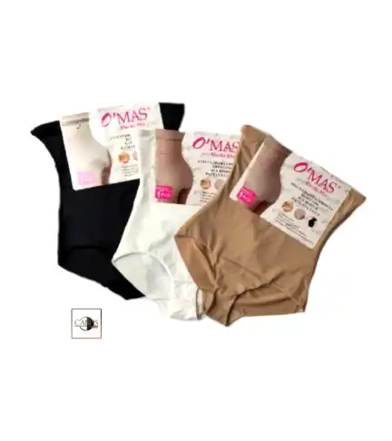 Calzón Modelador De Cintura Negro Talla M/precio Por Unidad