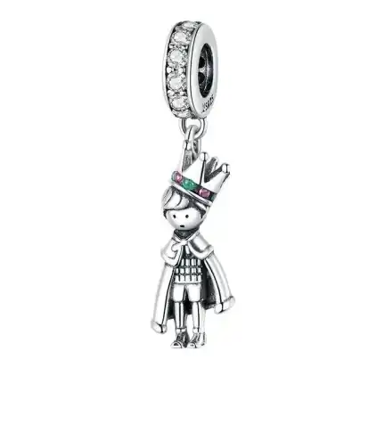 Charm Pequeño Príncipe Principito Plata 925