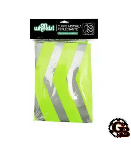 Cubre Mochila Reflectante Para Ciclista
