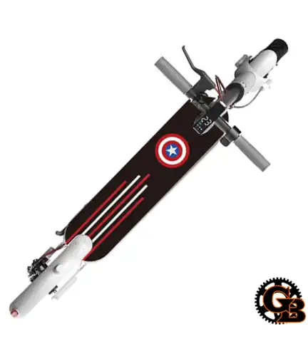 Lija Plataforma Scooter Xiaomi M365/ M365pro & Otros Capitán América
