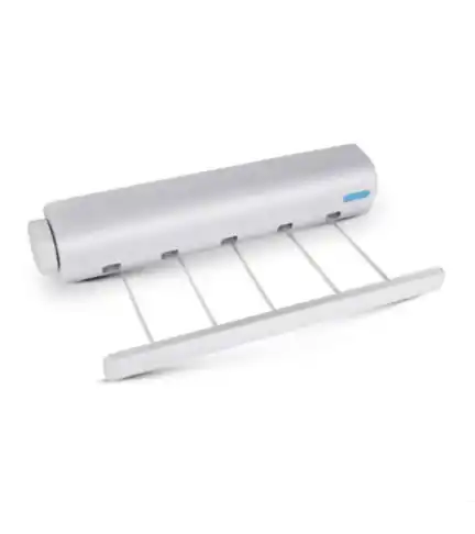 Tendedero Colgador De Ropa 4 Cuerdas Hogar Gris