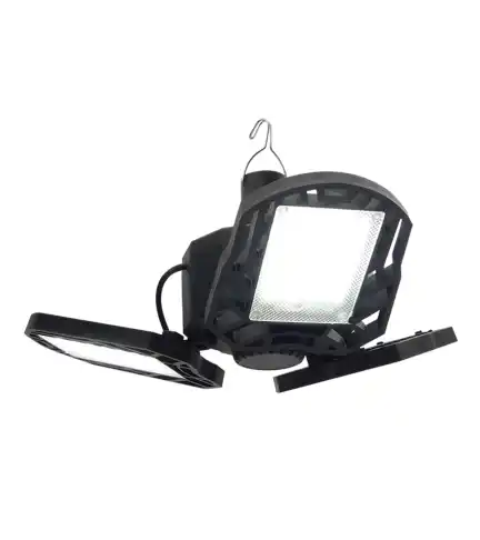 Foco Solar Extensible 3 Placas 72 Led Con Control Remoto