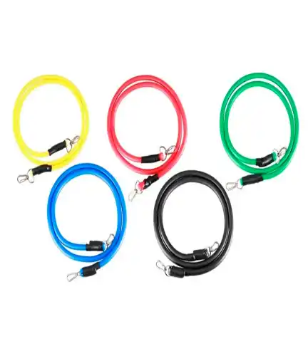 Kit 5 Bandas Elásticas Deportivas de Resistencia