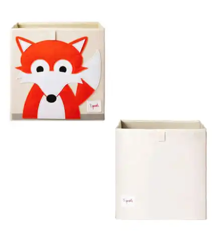 Caja Juguetes Infantil de Zorro