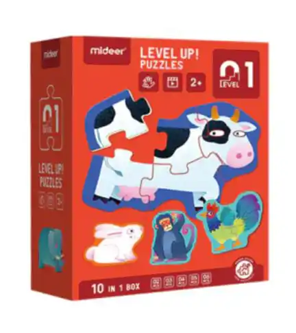 Puzzle Infantil 4 en 1 Nivel 1 Animal