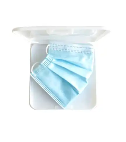 Estuche Porta Mascarilla KN-95 Blanco