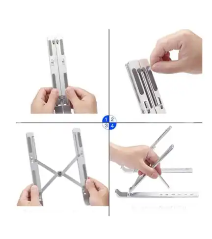 Soporte para Notebook Computador Plegable de Aluminio