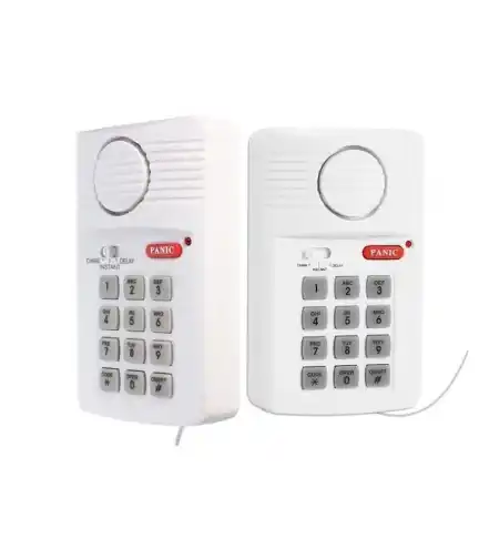 Alarma Hogar Sensor Magnético Blanca